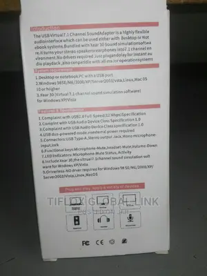USB Sound Card(Hifi)Iron Type