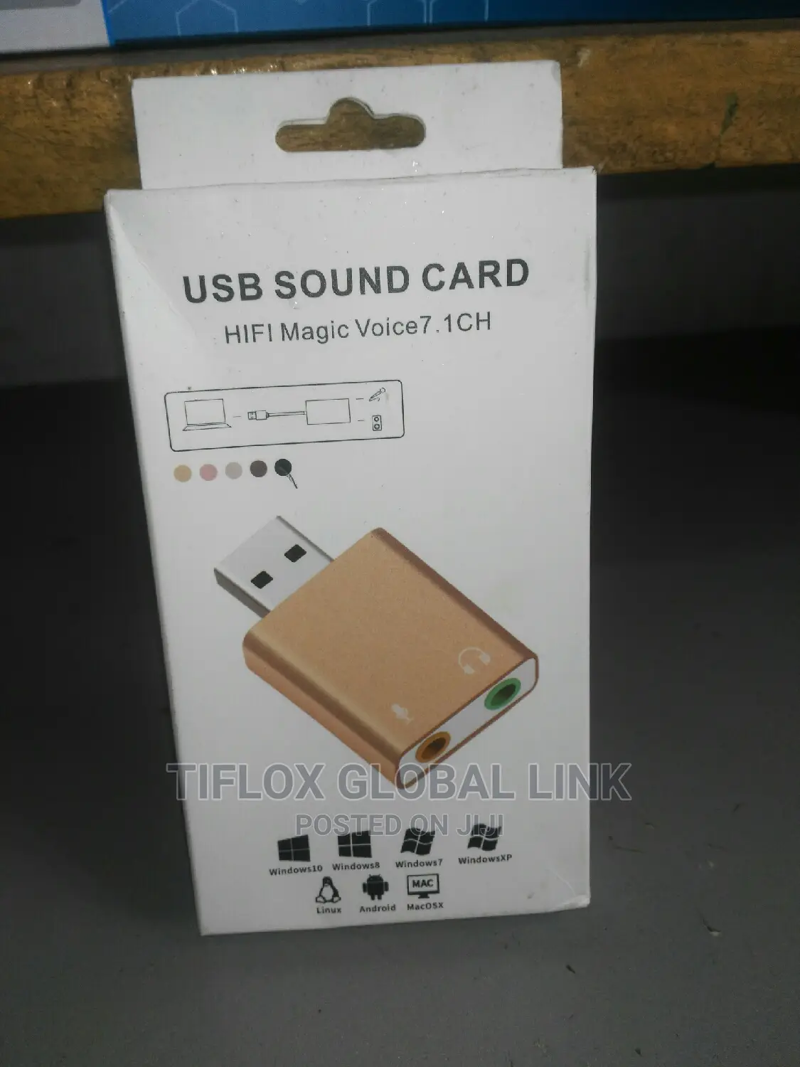 USB Sound Card(Hifi)Iron Type