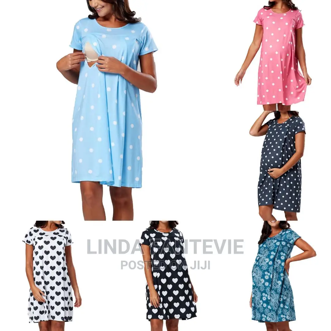 Pretty Breastfeeding Nightgowns