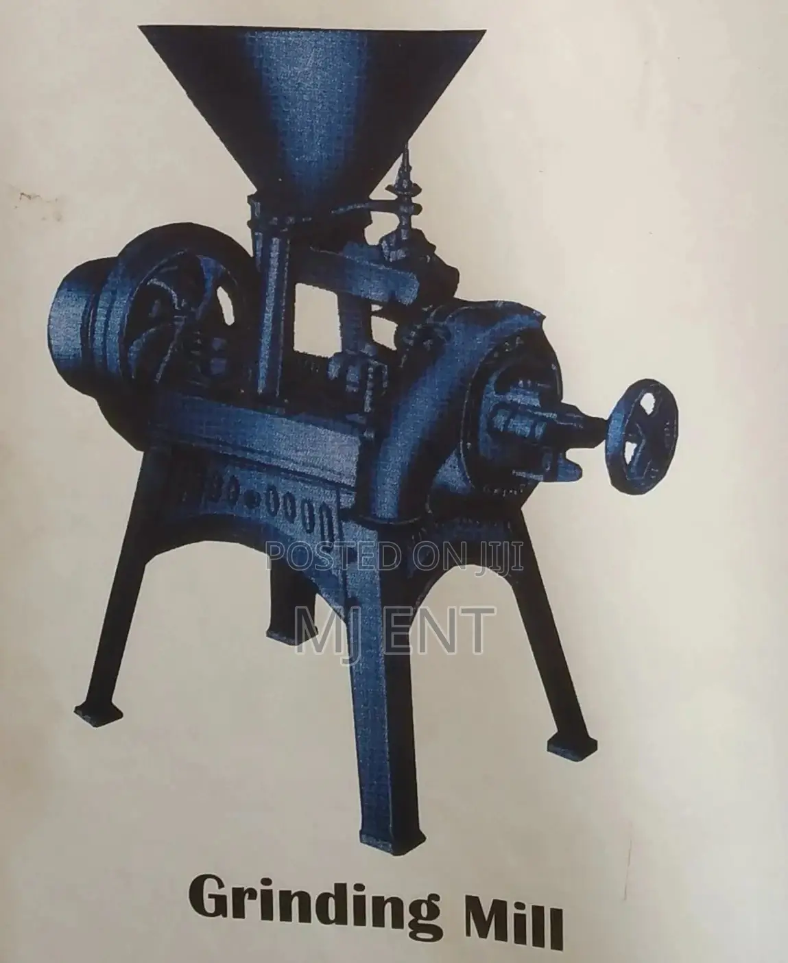 Corn Mill With Electric Motor Nulux