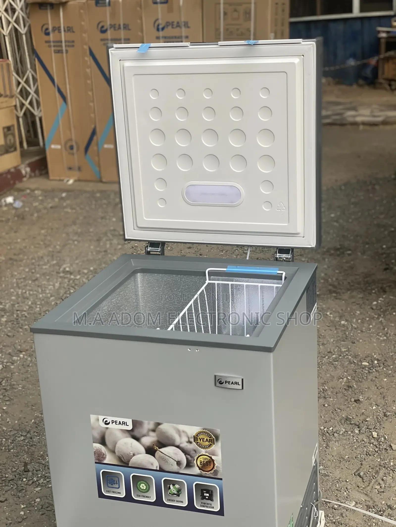 Brand New Pearl 100 Litres Small Mini Chest Freezer