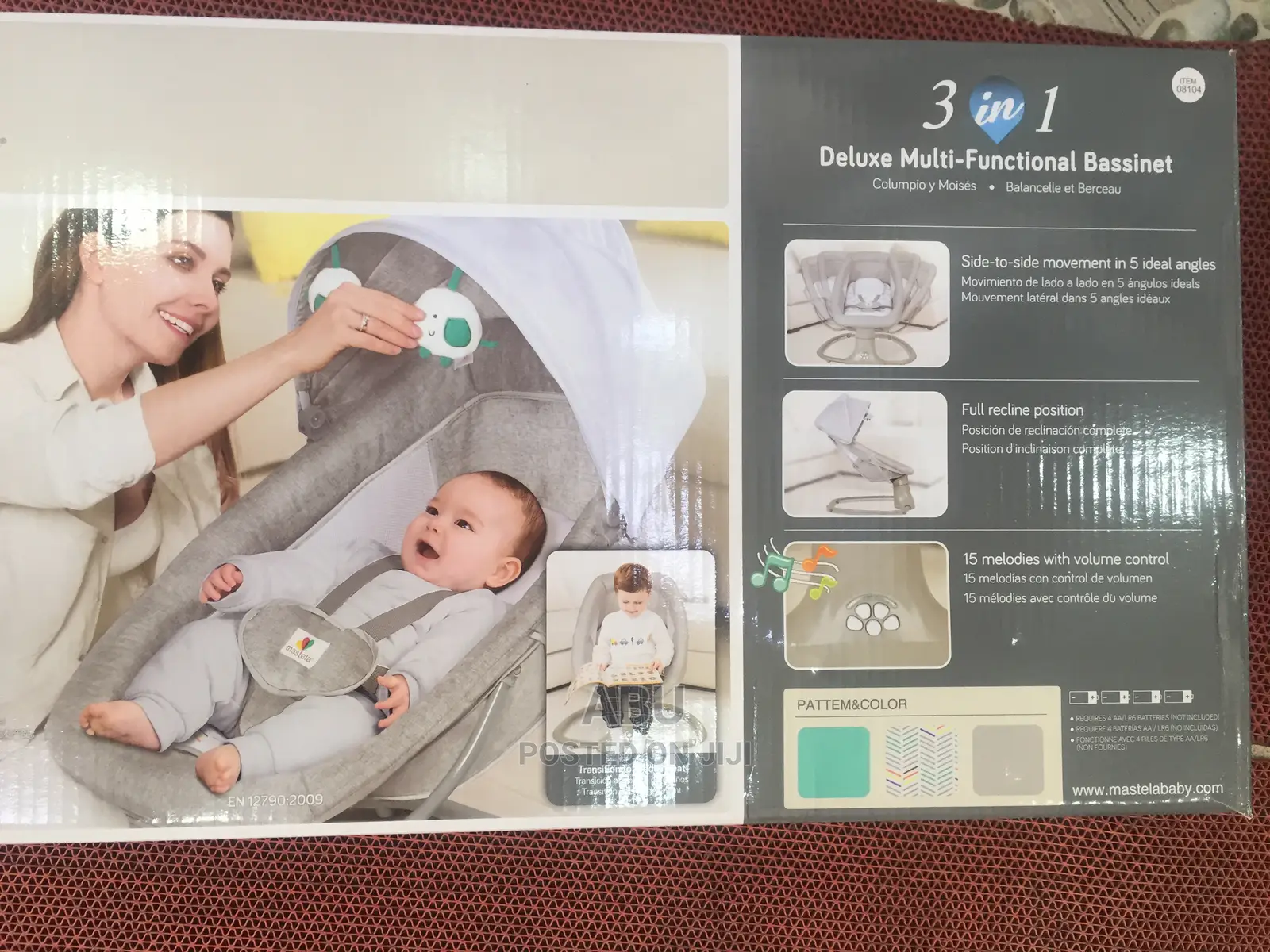 3 In 1 Mastela Baby Swing