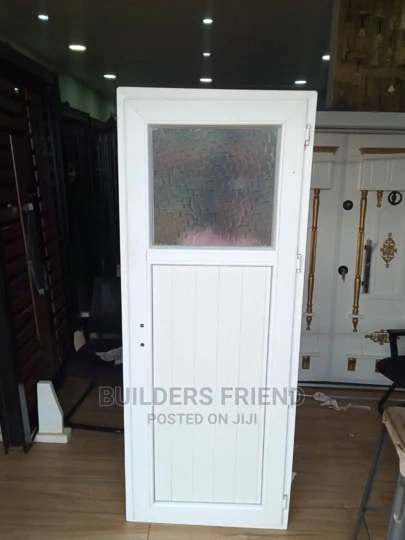 PVC Bathroom Doors+Frame+Locks Set in Spintex - Doors & Security ...