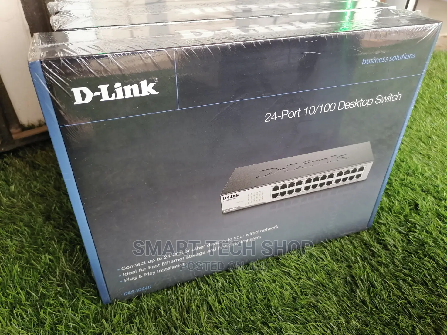 24‐Port Fast Ethernet Unmanaged Desktop Switch
DES‐1024D
