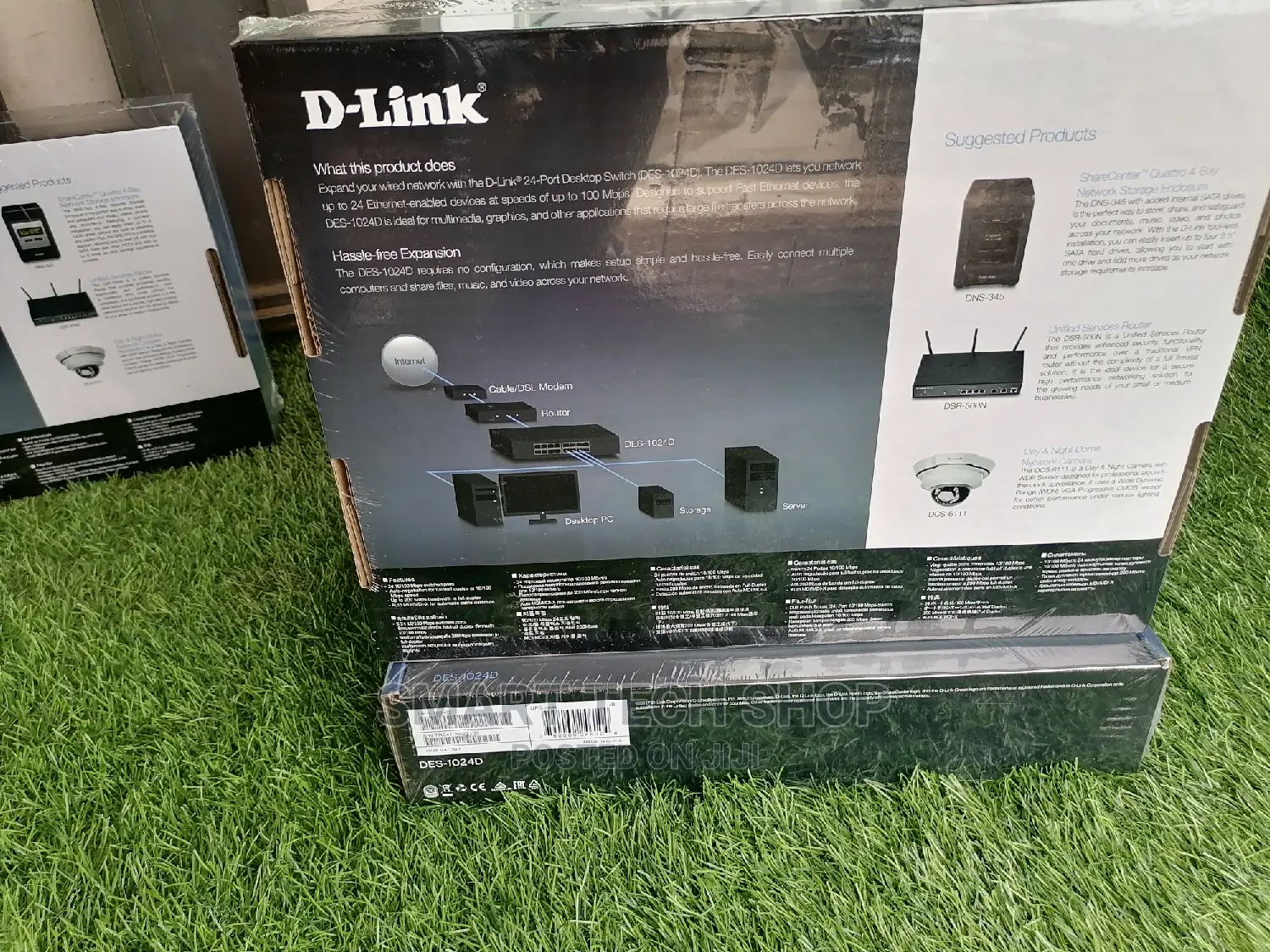 Dlink 24 Port Fast Ethernet Switch Unmanaged
