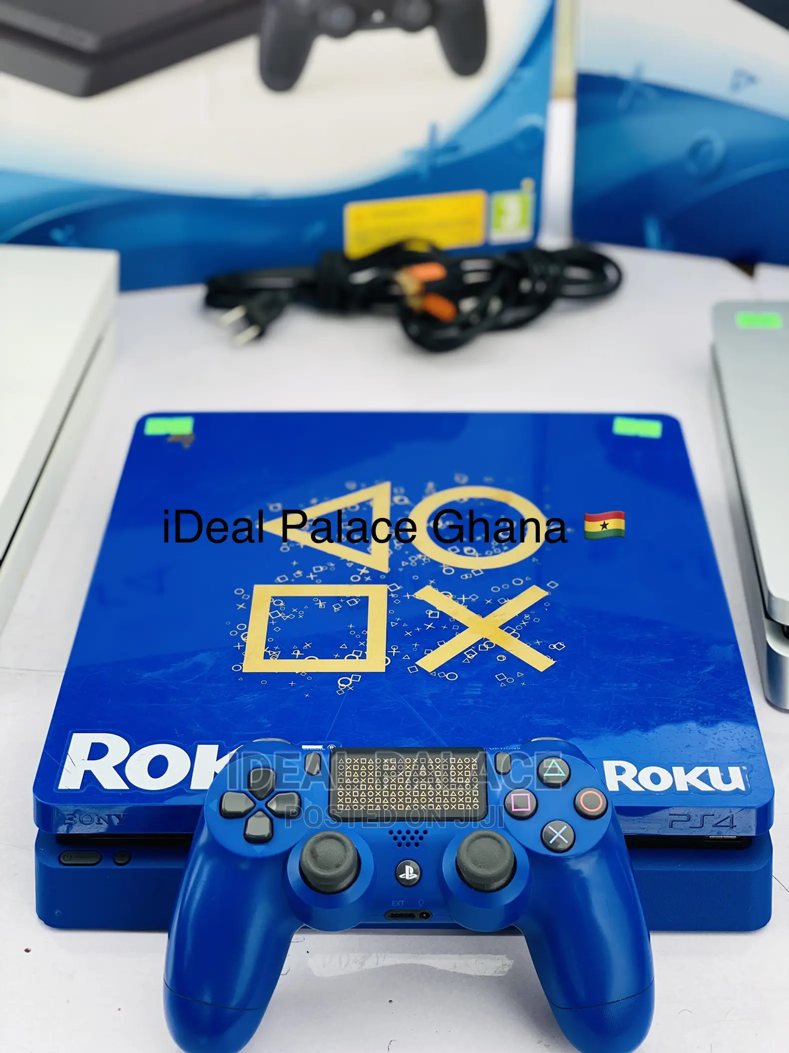Playstation 4 Slim Limited Edition Blue