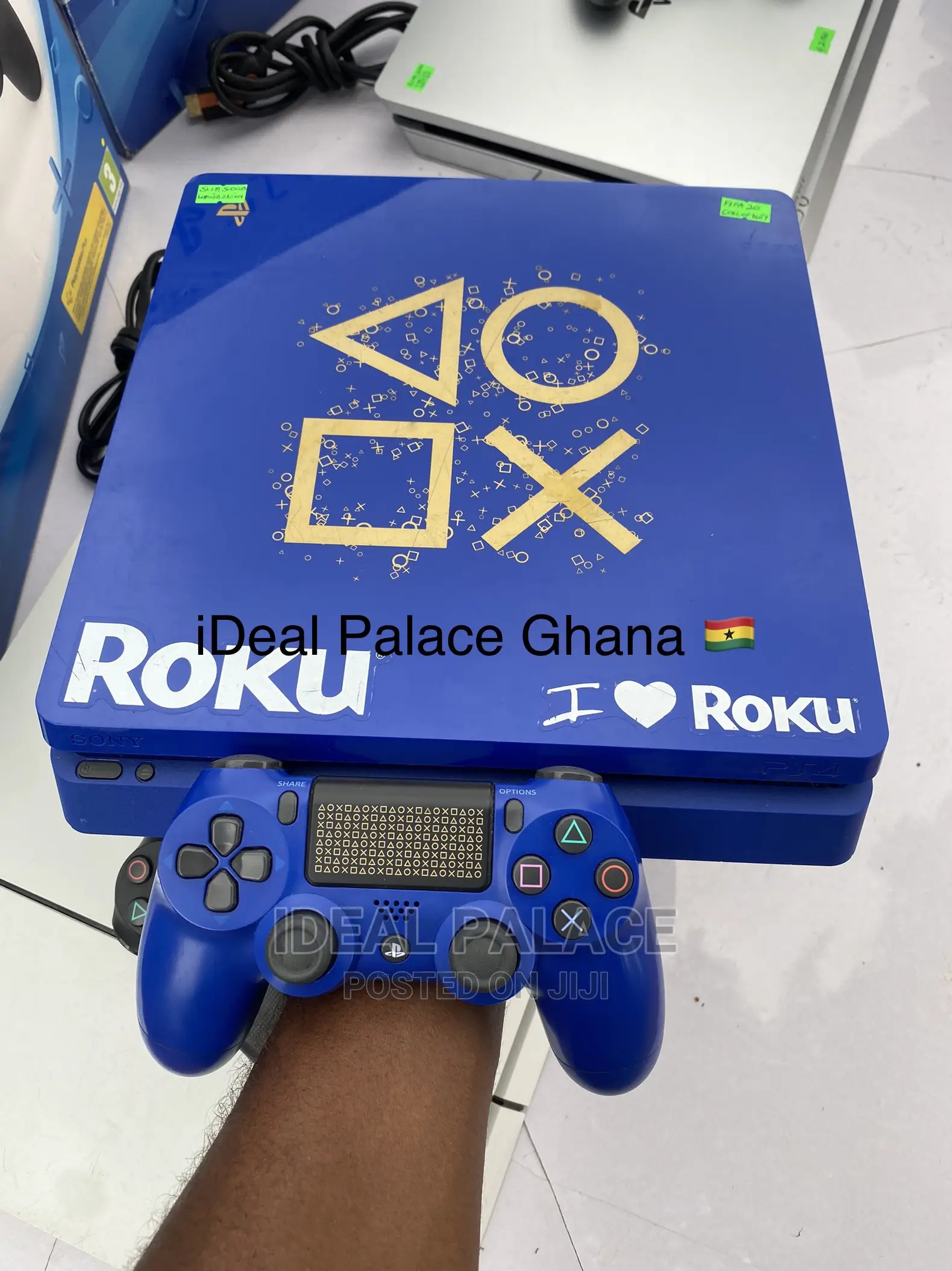 Playstation 4 Slim Limited Edition Blue