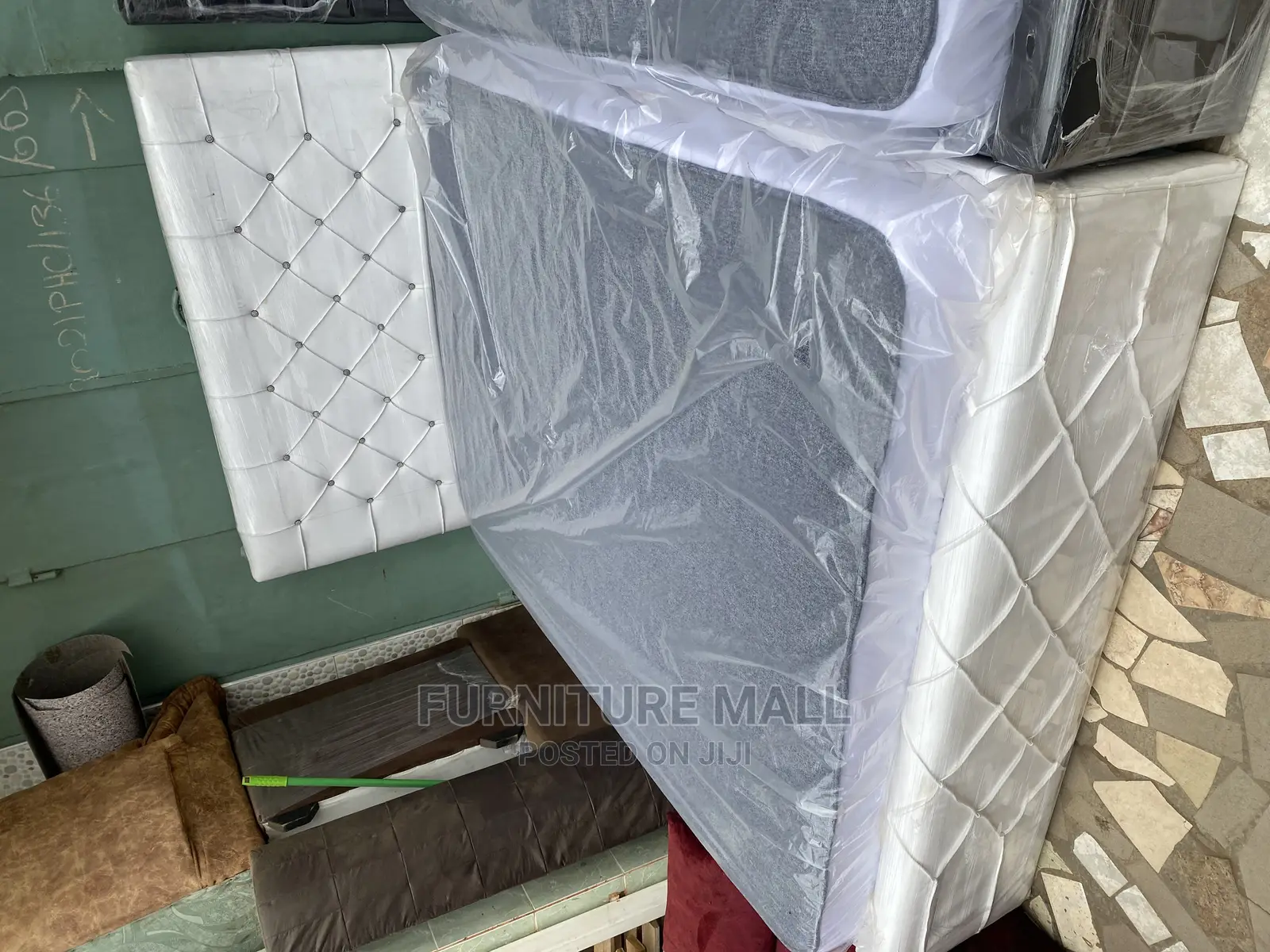 New Queensize Bed With Mattress‍. Free Delivery