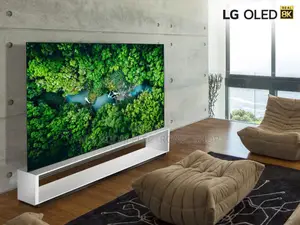 Wallpaper Design Self-Lighting OLED 65” LG Tv
