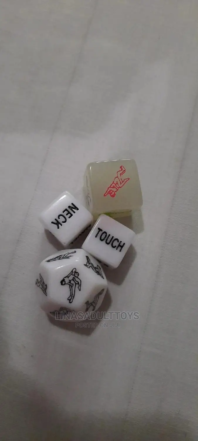 4pcs Acrylic Playing Sex Dice