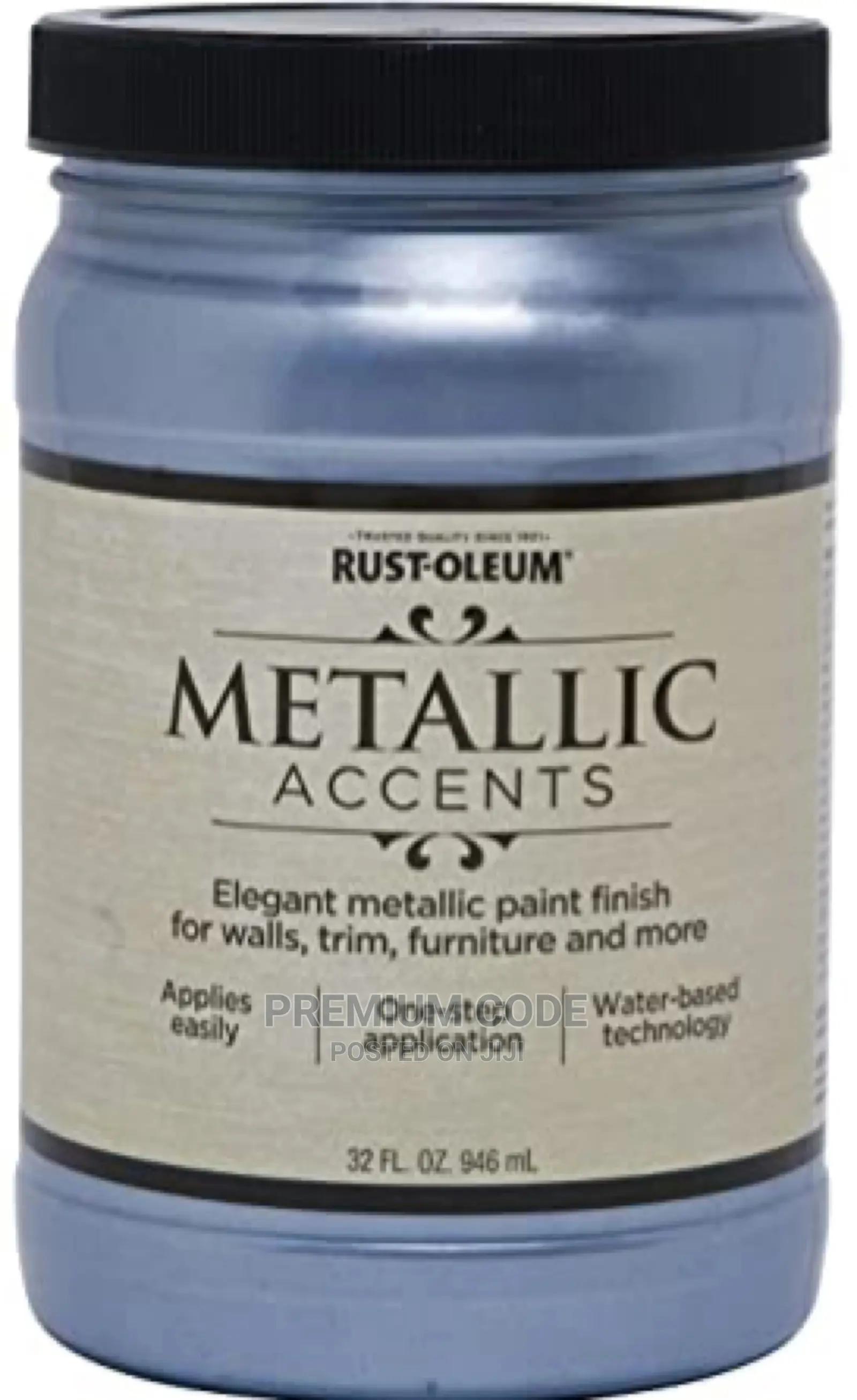 Metallic Accents Paint, Harbour Sky