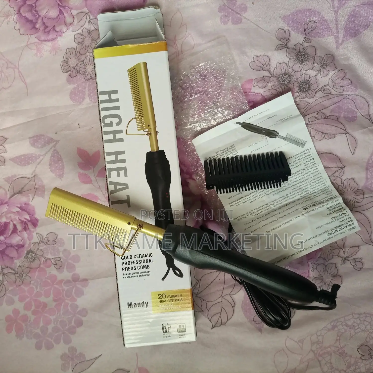 Heat Press Comb