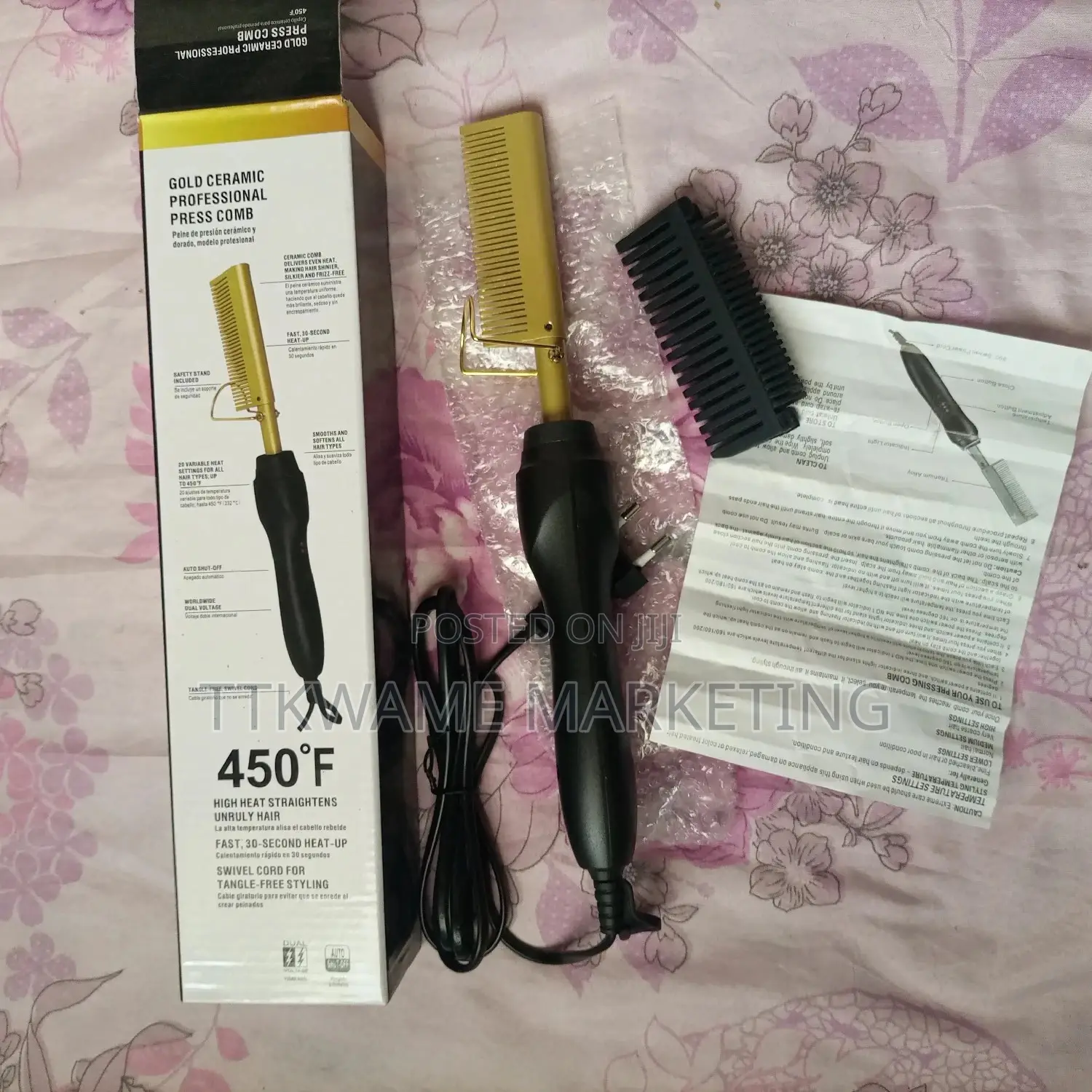 Heat Press Comb
