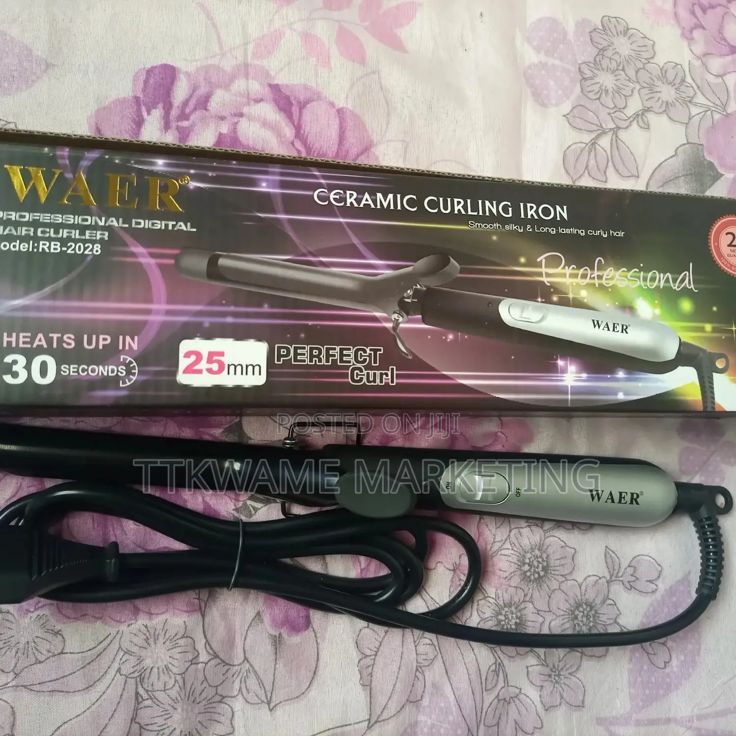 Wear Ceramic Curling Iron