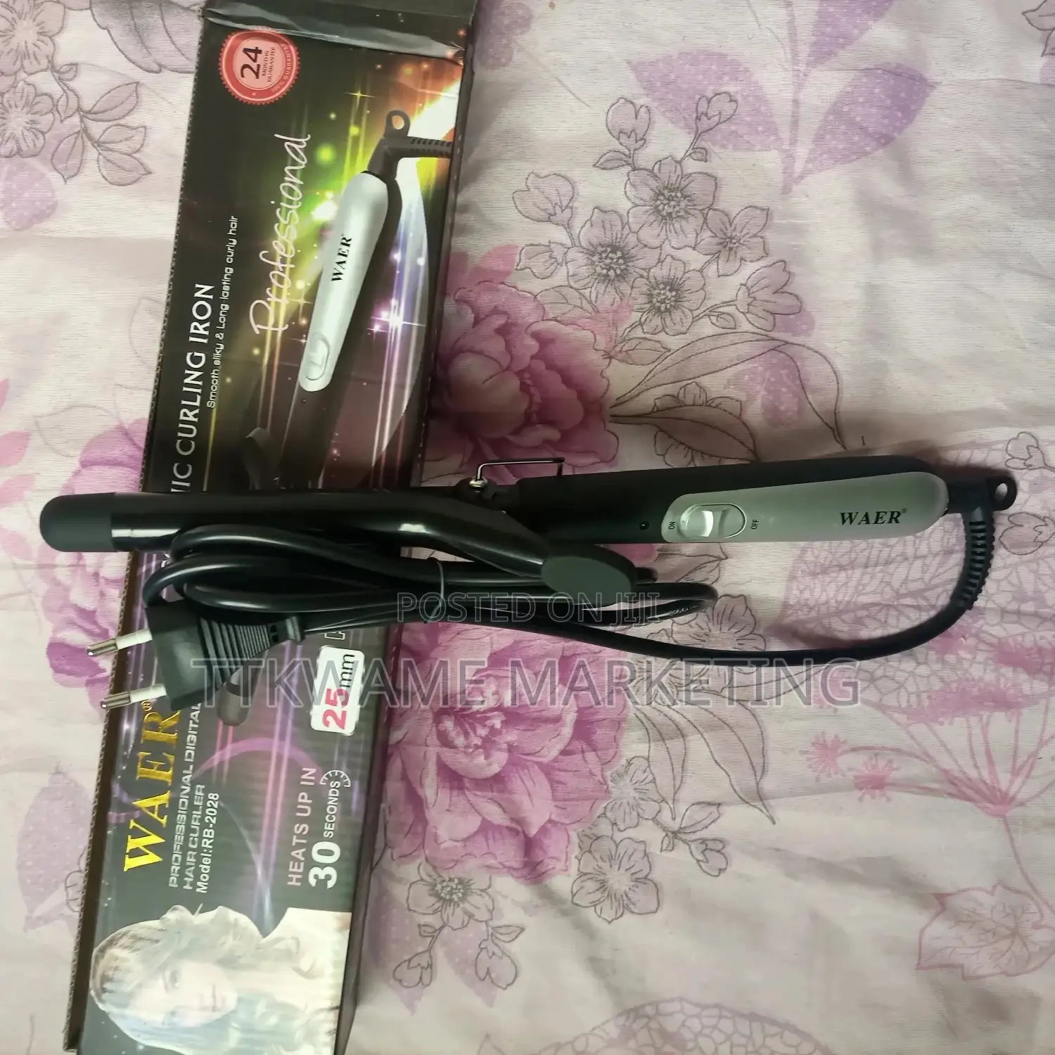 Wear Ceramic Curling Iron