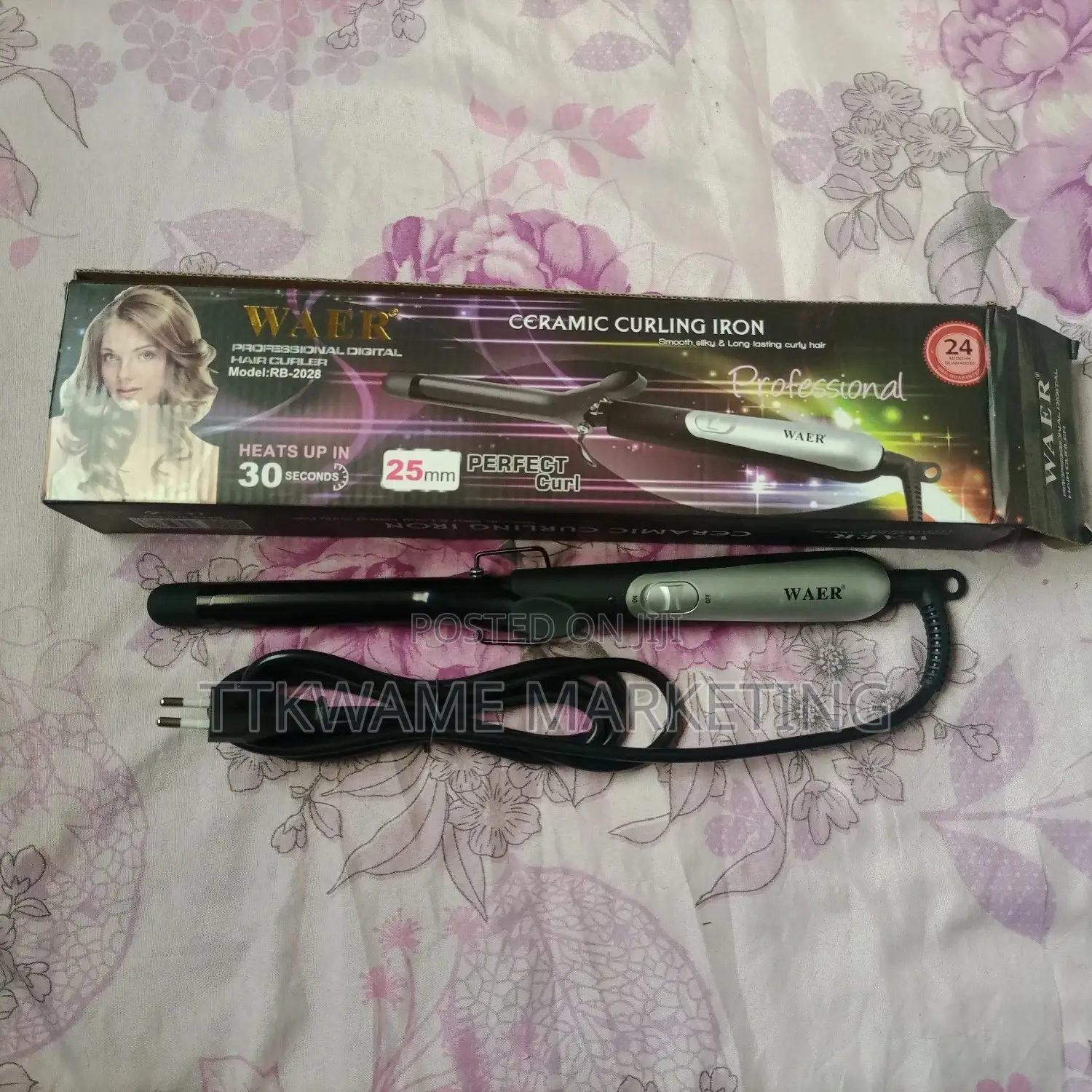 Wear Ceramic Curling Iron