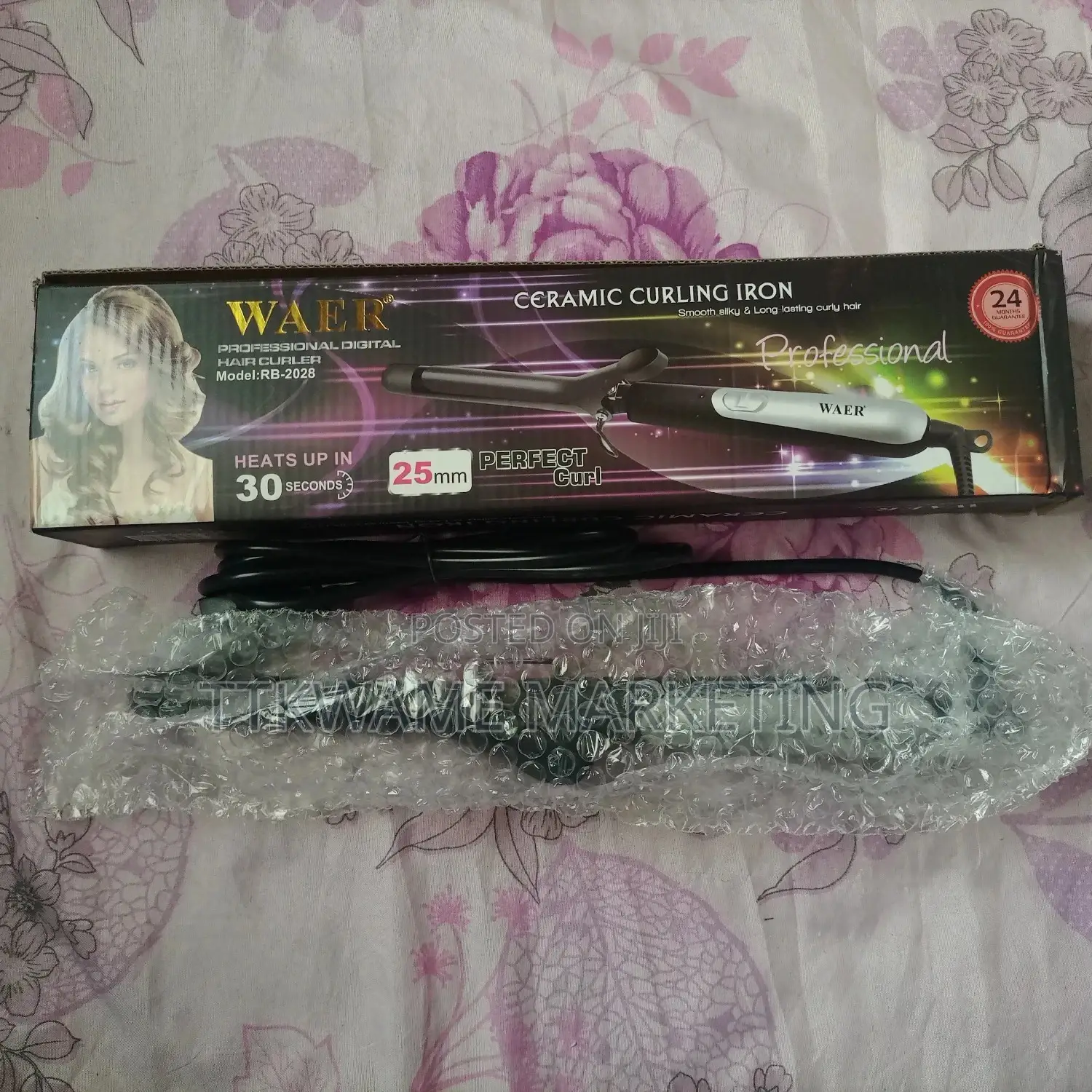 Wear Ceramic Curling Iron