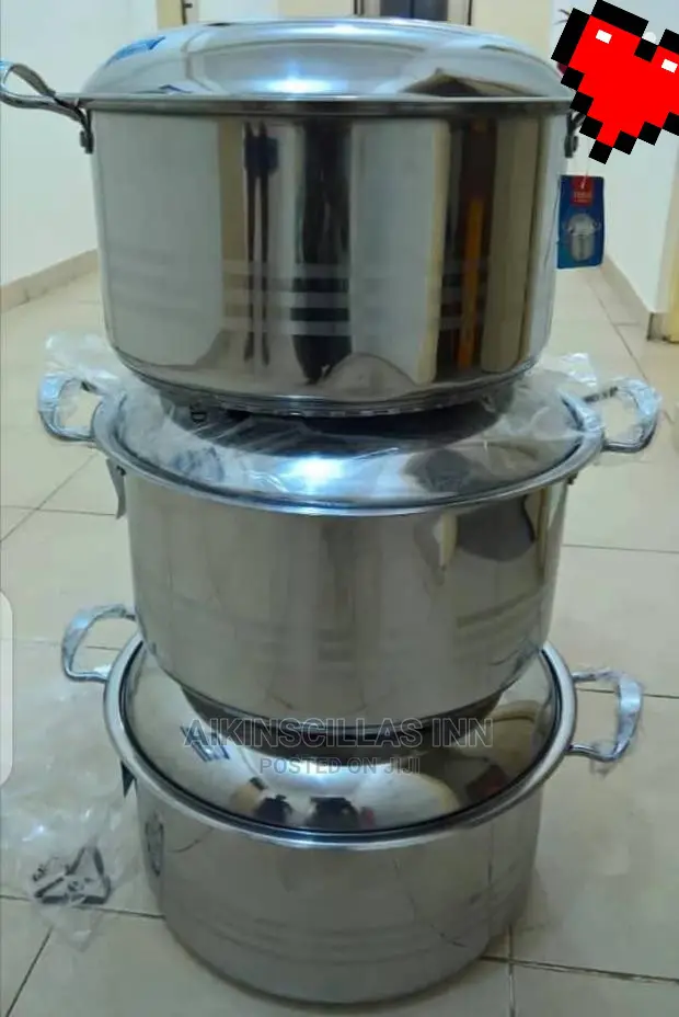Big Sizes Stainless Cooking Pot