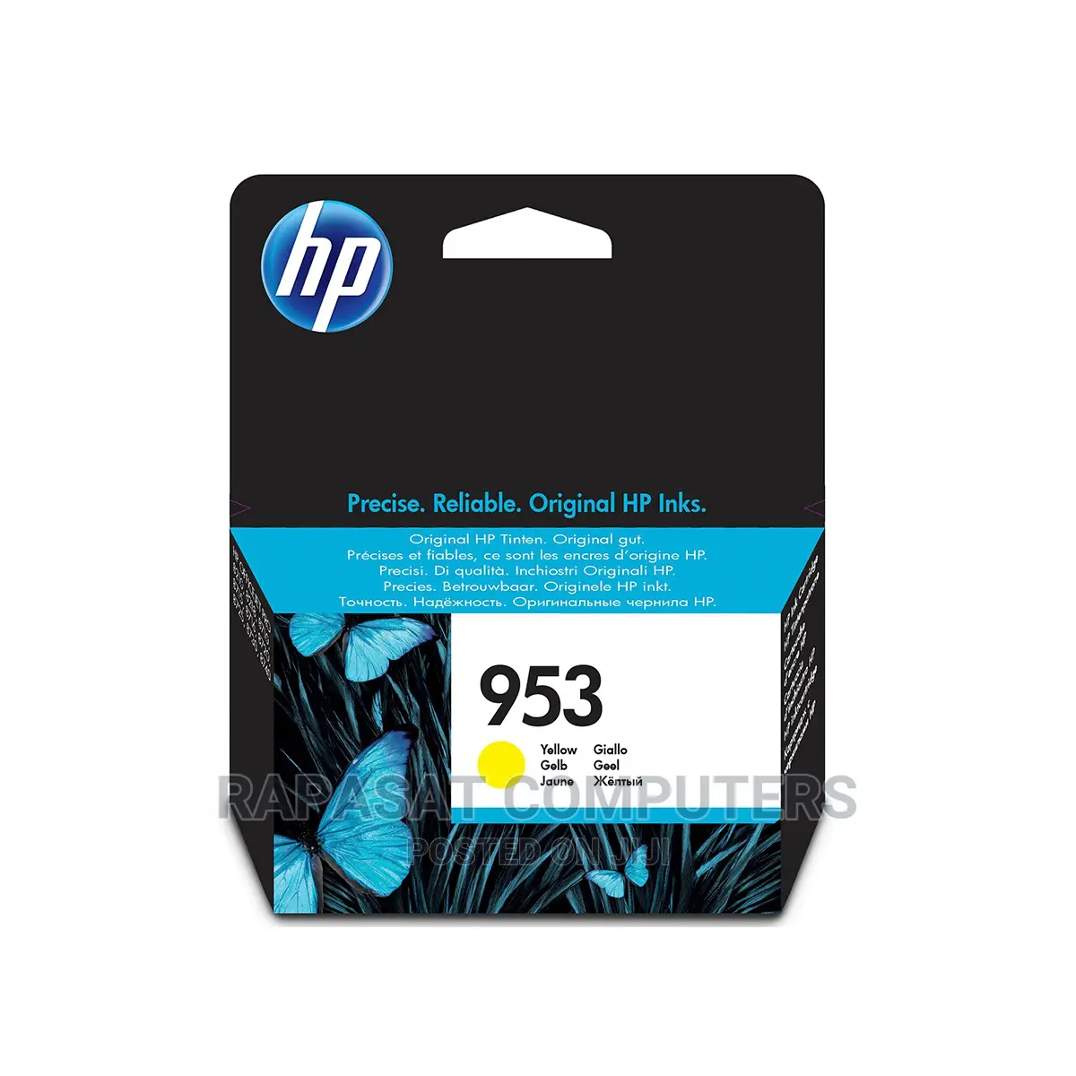 HP 953 Yellow F6U14AE Original Ink Cartridge