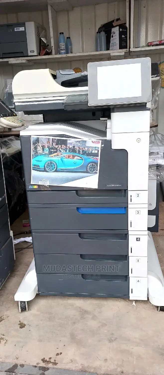 Hp Color Laserjet M775 A3 Wireless Photocopy, Also Staples