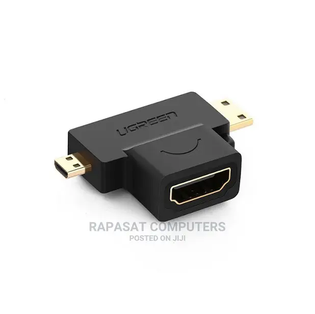 Micro+Mini HDMI to HMDI Adapter