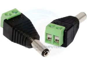 12 Volt Male 2.1mm DC Connector With Screw-in Terminal for C