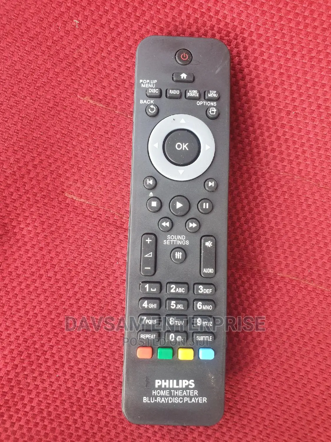 Philips Blue-Ray Home Theater Remote