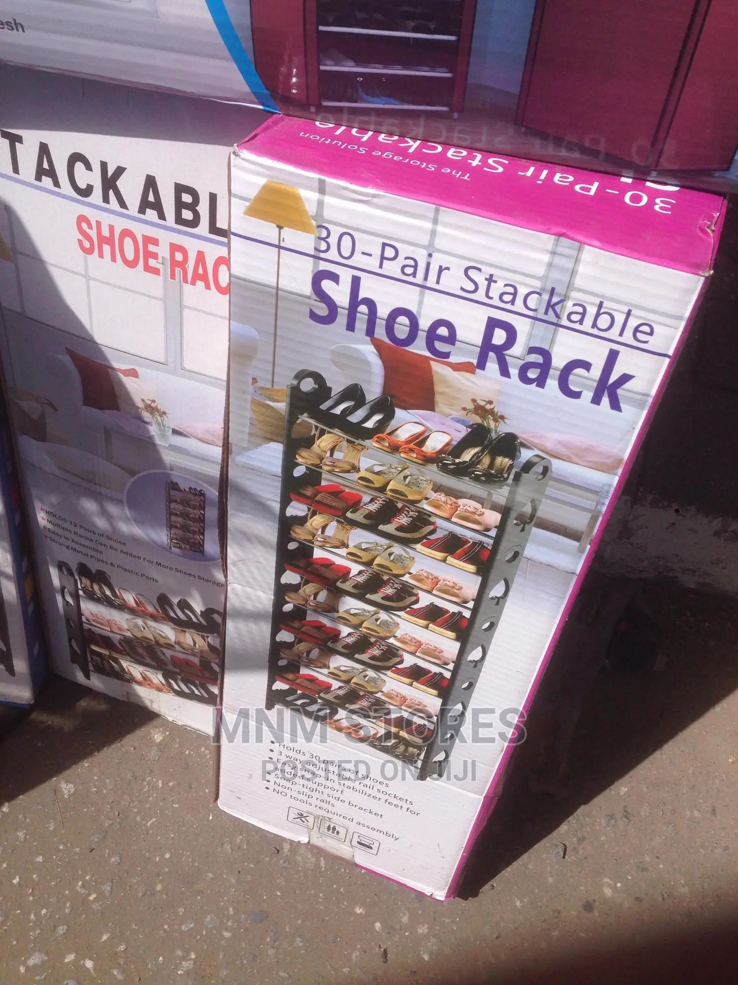 30 Pair Shoe Rack