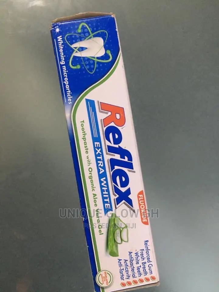 Reflex Extra White Toothpaste With Organic Aloe Vera