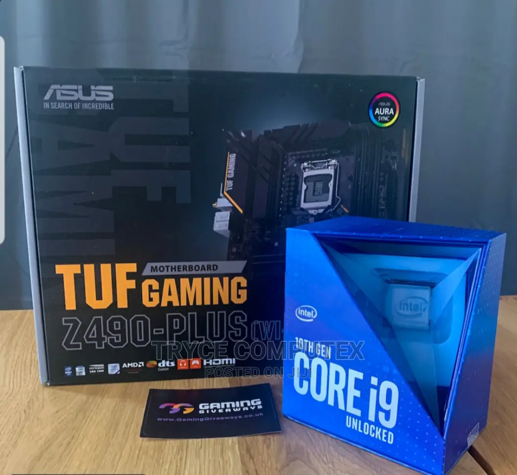 Intel Core I9 Asus Tuf Z490 Plus Wifi