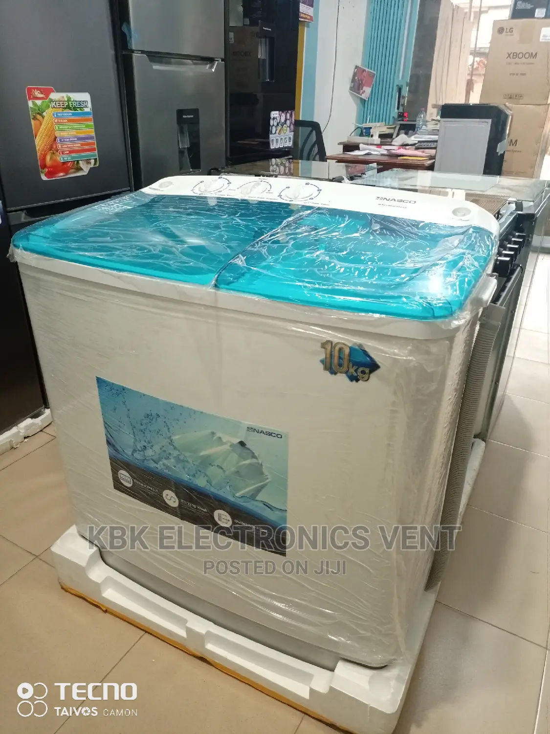 Nasco 14kg Twin Tub Washing Machine