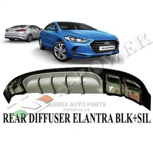 Hyundai Elantra 2017-2018 Back Bumper Diffuser