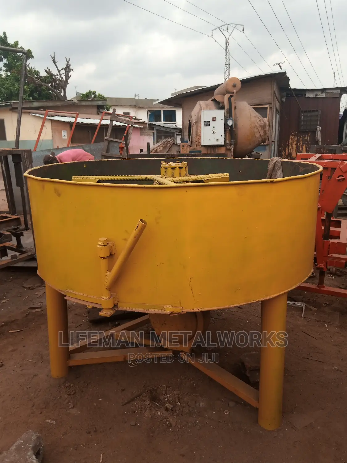 Pan Mixer (Block Making Machines)