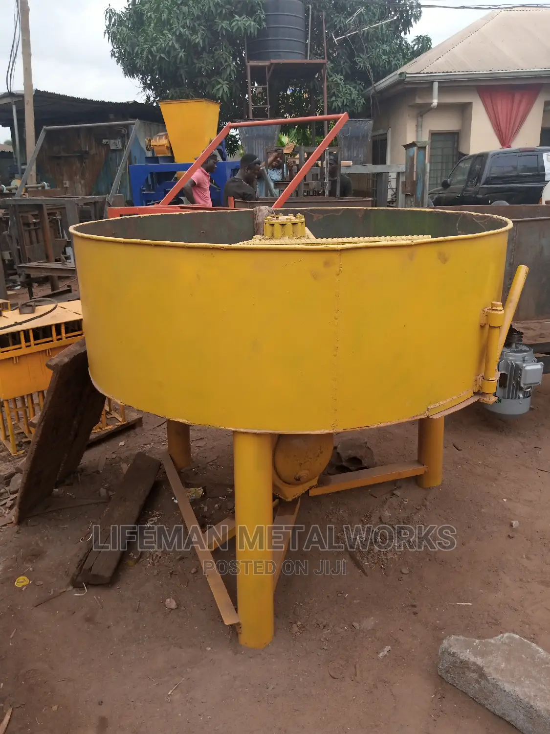 Pan Mixer (Block Making Machines)