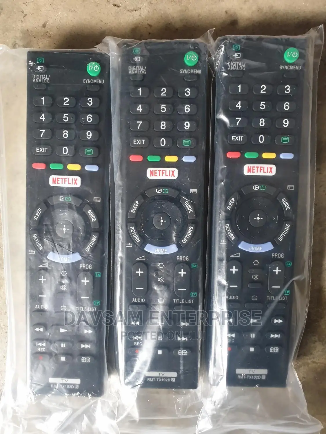 Sony Bravia Smart TV Remote Original