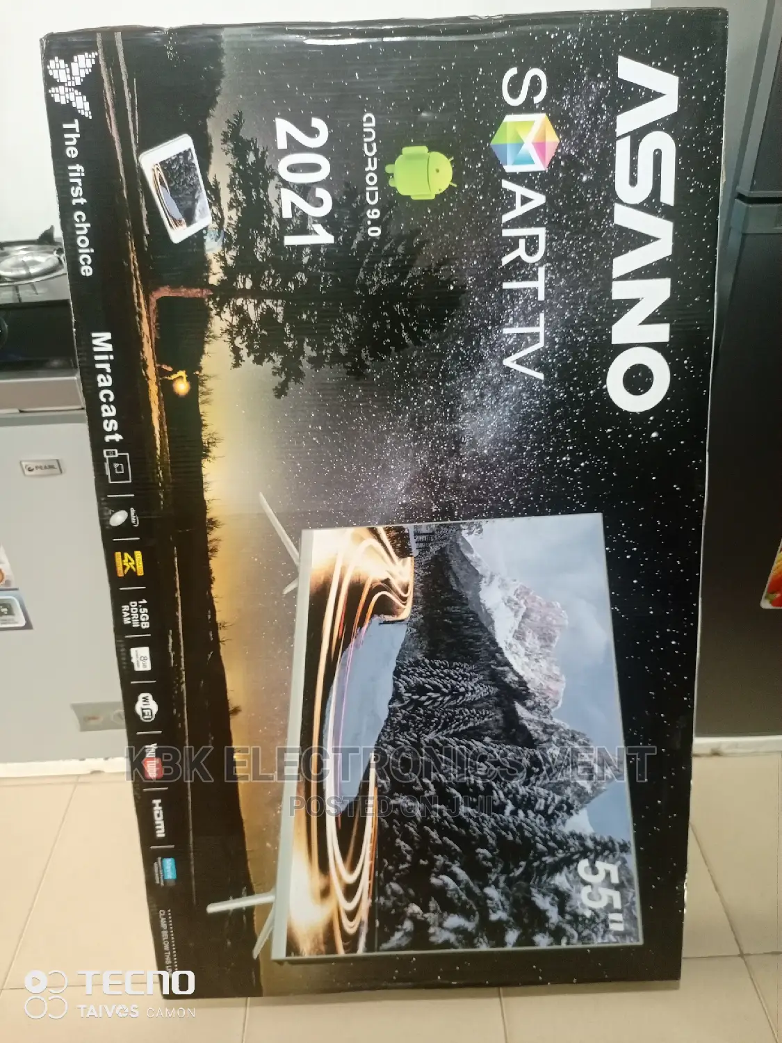 Asano 55" Smart(Android) Uhd 2025