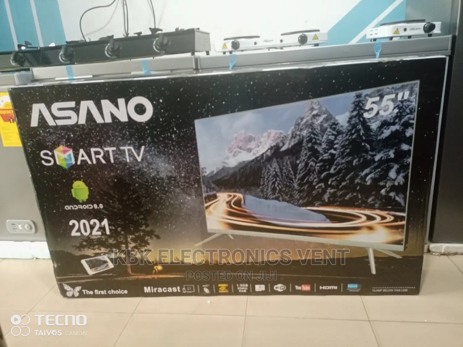 Asano 55" Smart(Android) Uhd 2025