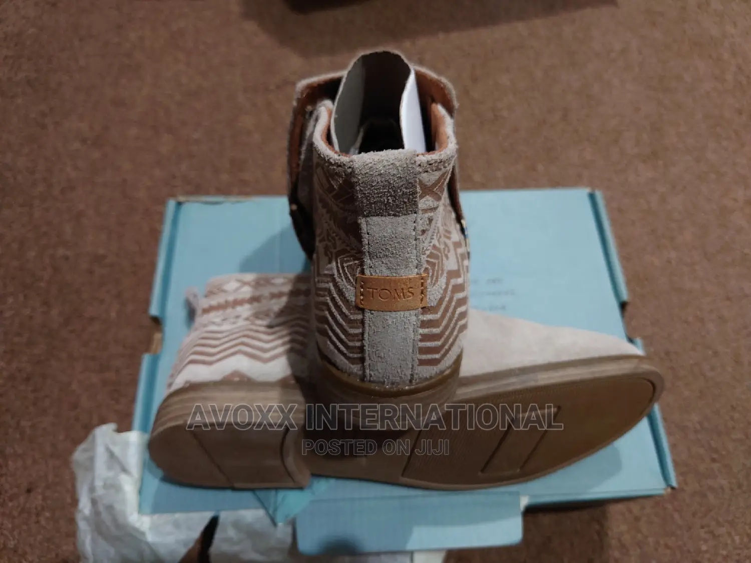 Tomsmen's Alpargata Color Block Desert Taupe