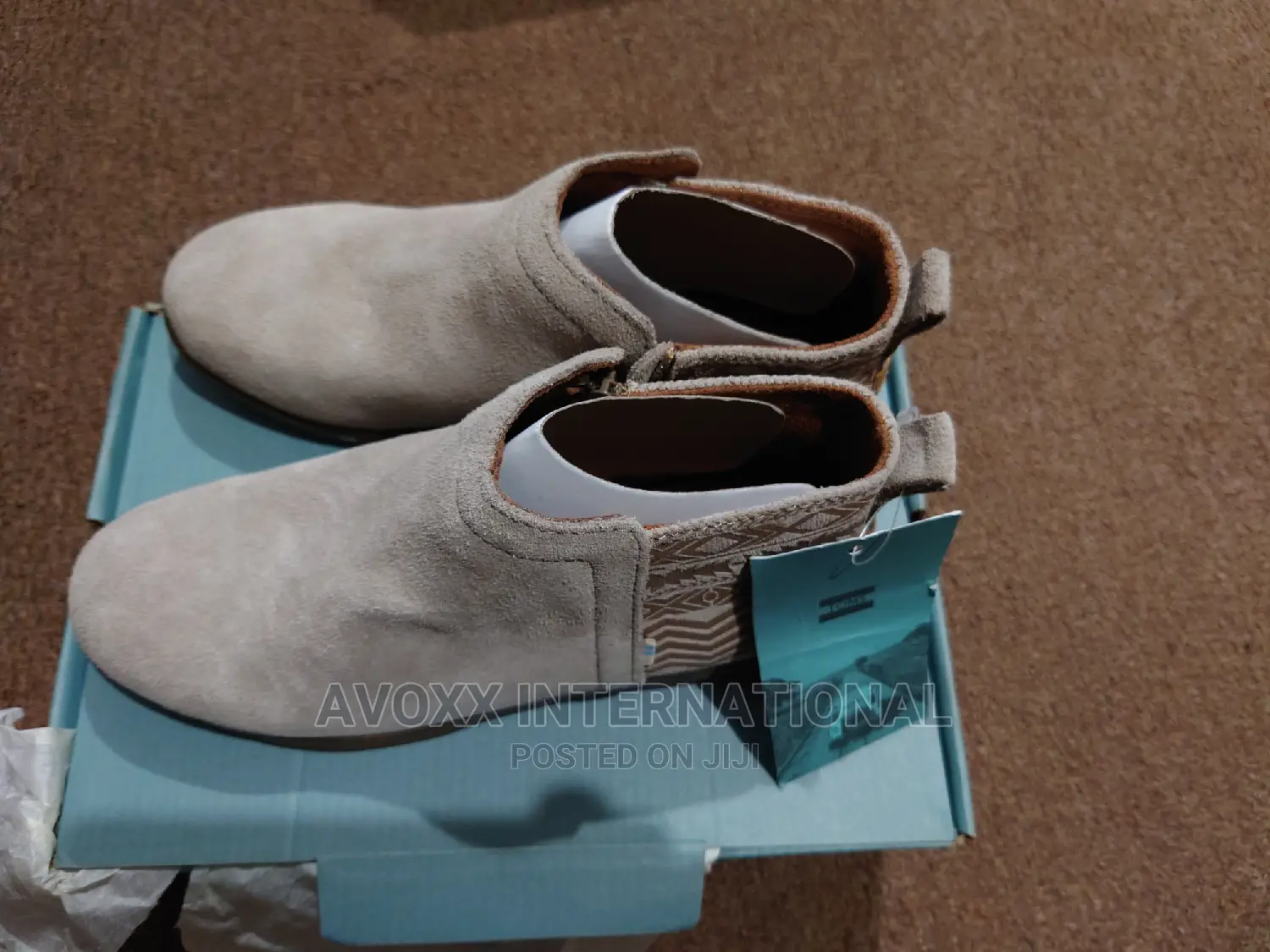 Tomsmen's Alpargata Color Block Desert Taupe