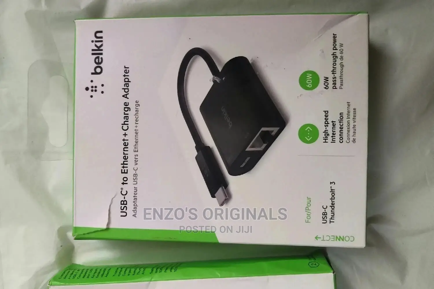 Belikin Type-c Usb-c To Rj45 Gigabit Internet Port.