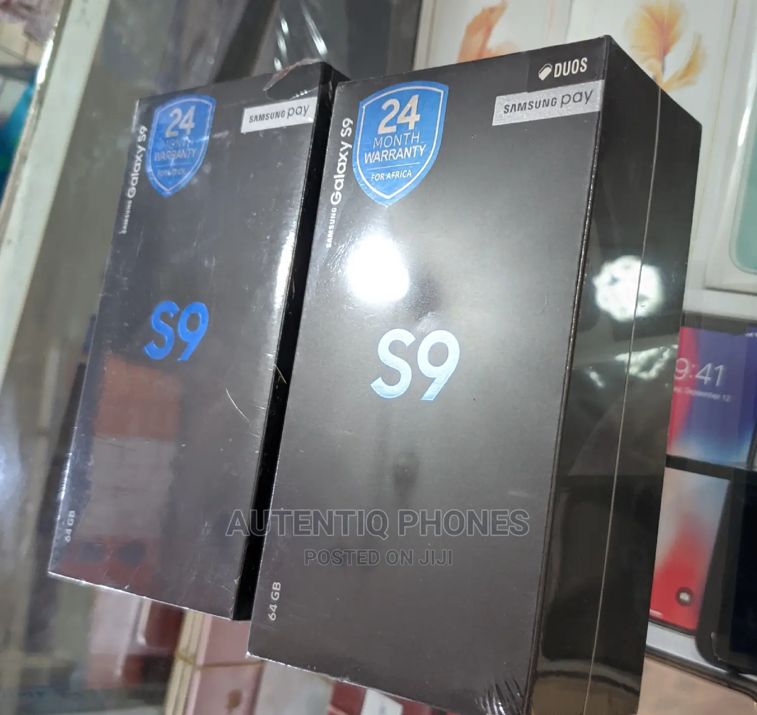 New Samsung Galaxy S9 64 GB Black