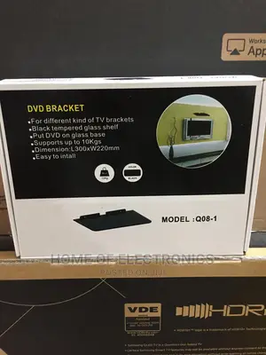 High Quality Cold Rolled Steel DVD Glass Stand