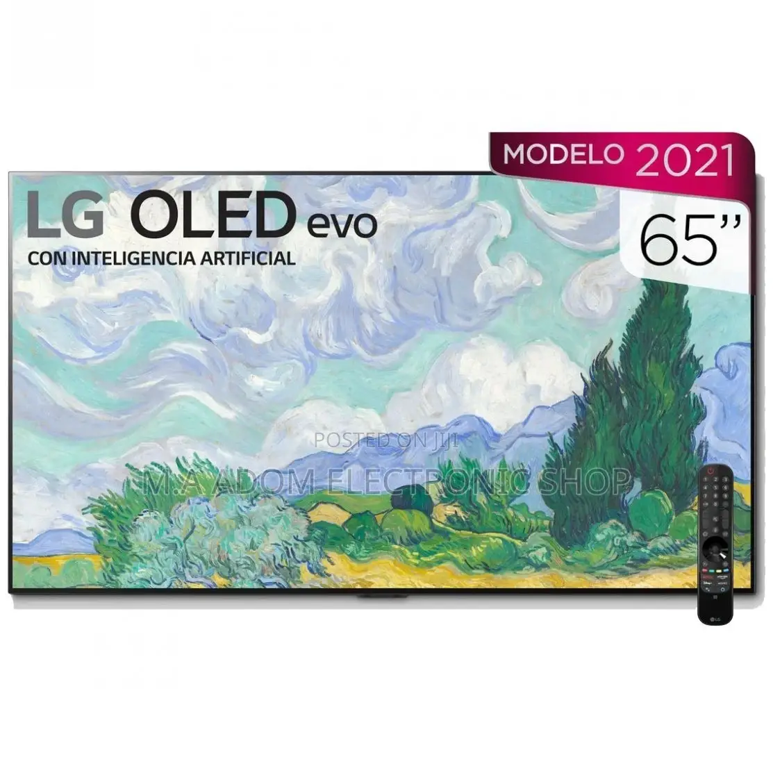 LG 65" G1 4K Hdr Smart Oled Evo TV With Ai Thinq