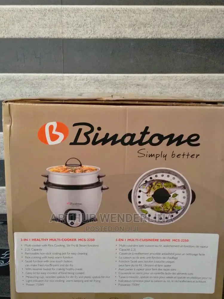 Quality 3 in 1binatone Multi - Cooker Rice Cooker