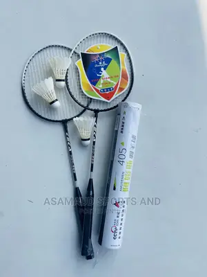 Original Badminton Rackets With Shuttlecock