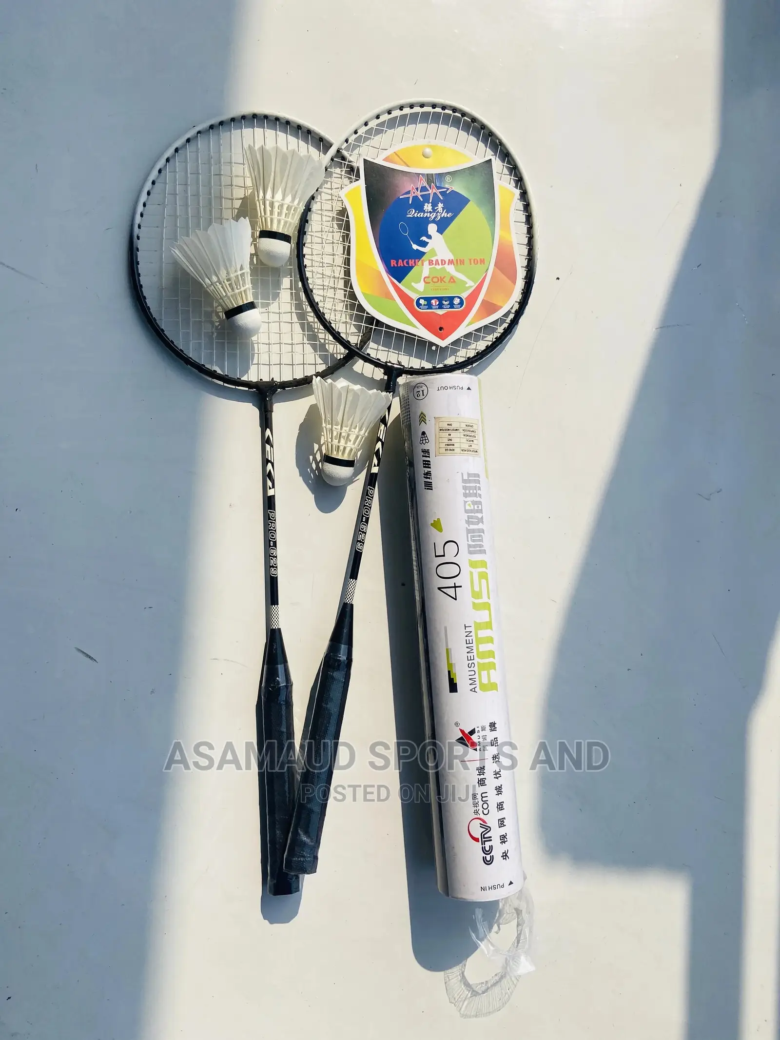 Original Badminton Rackets With Shuttlecock