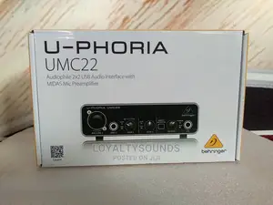 Behringer U-Phoria Umc22 Usb Audio Interface