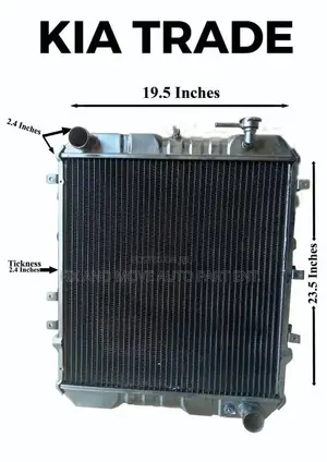 Kia Trade Brand New Radiator Tank Available
