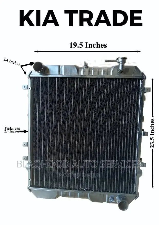 Kia Trade Brand New Radiator Tank Available