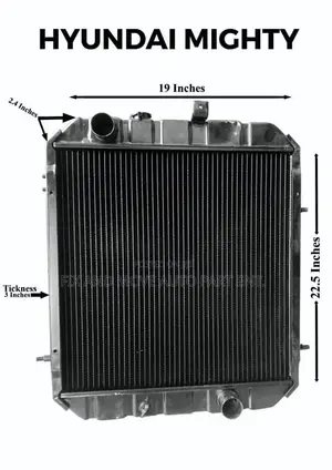 Hyundai Mighty 1/2 (3holes) Brand New Radiator Tank Available